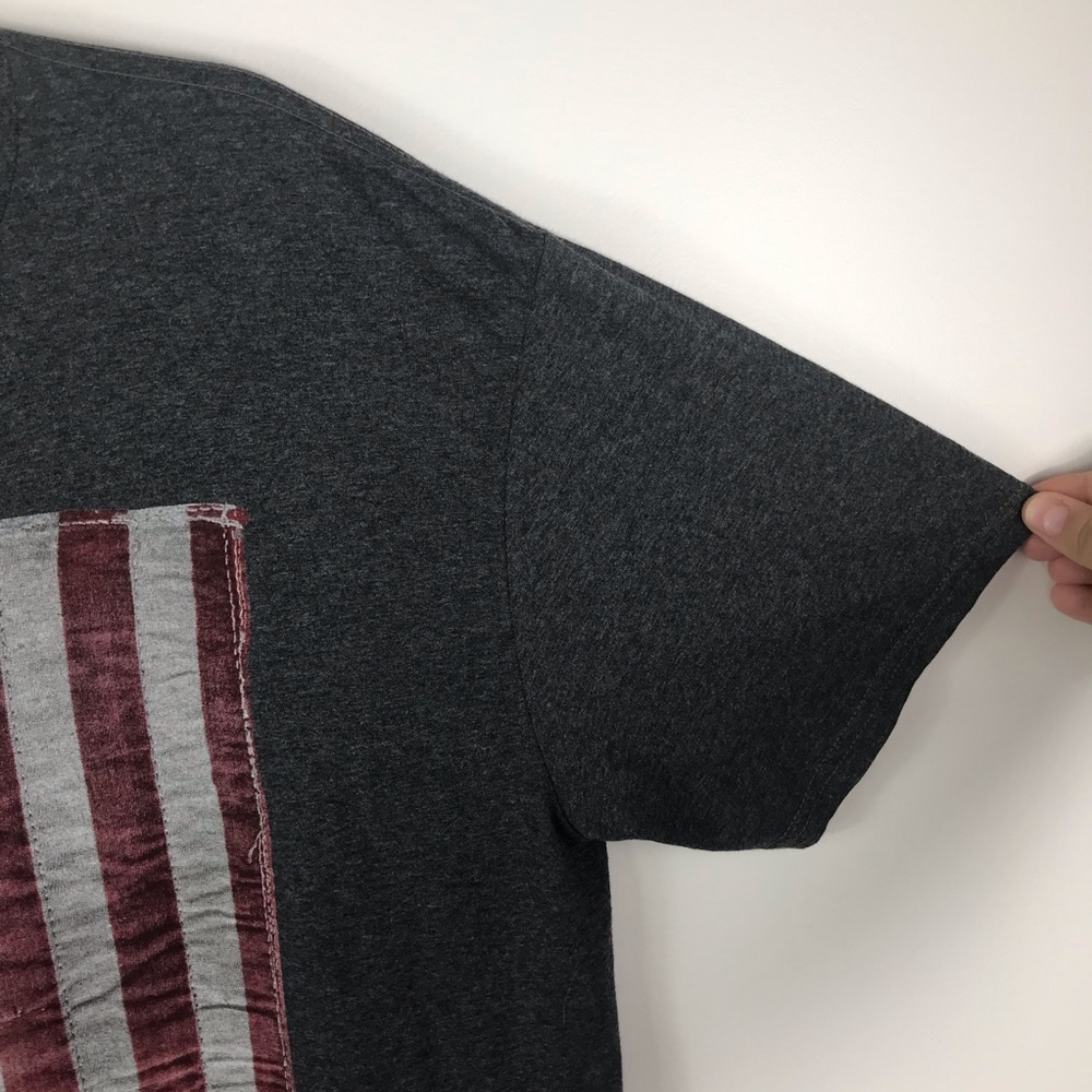 Well Worn gray American flag short sleeve tee - Picture 3 of 5